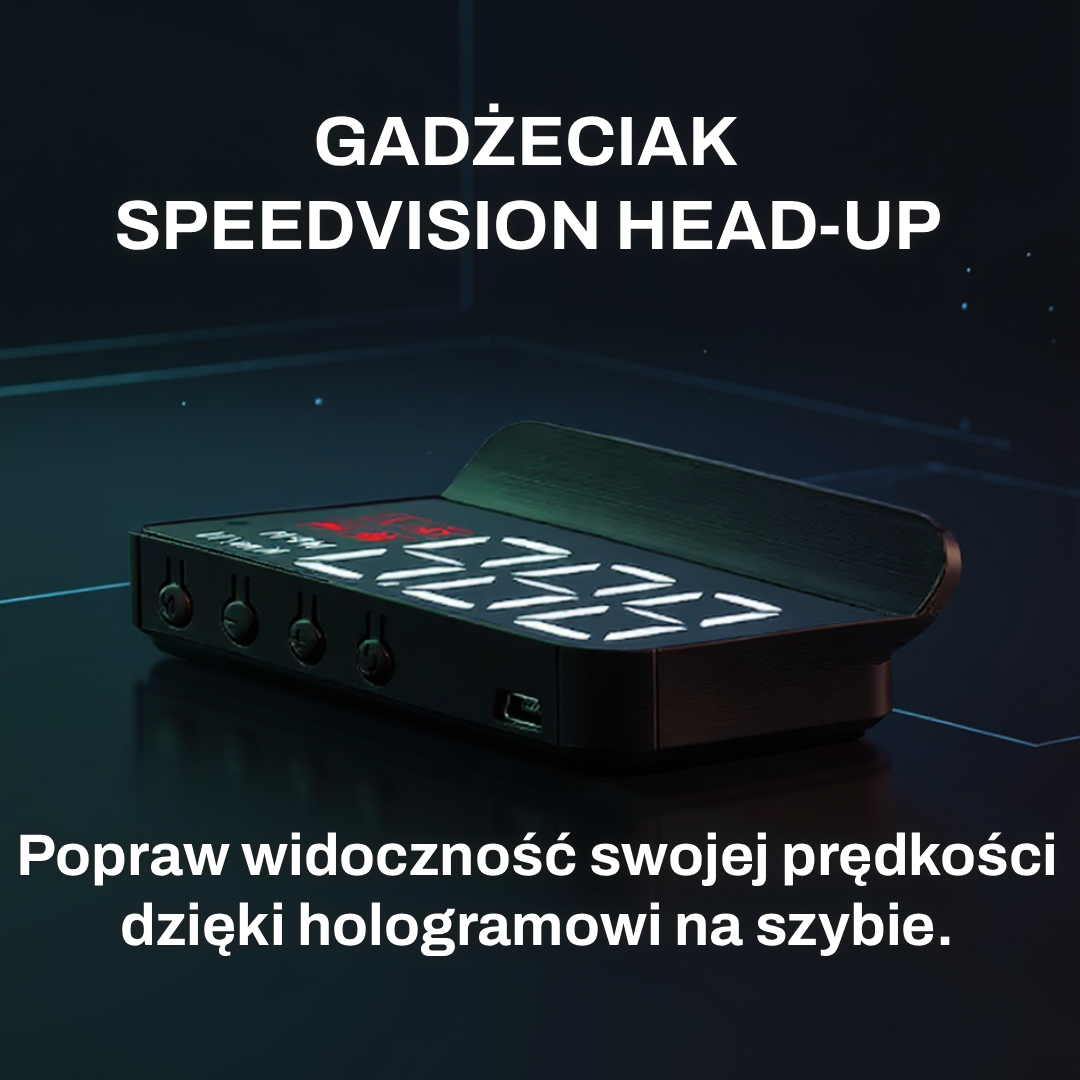 SpeedVision HeadUp – bo droga zasługuje na Twoją uwagę