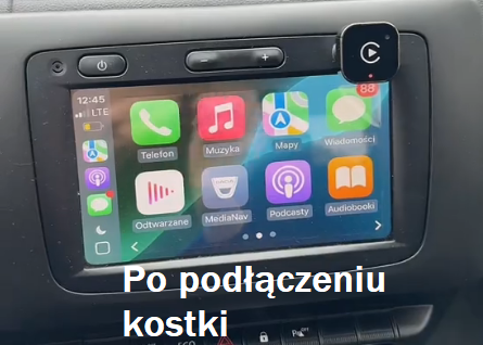 Gadzeciak.com - Carplay samochodowy Telefon, wiadomości Spotify i inne