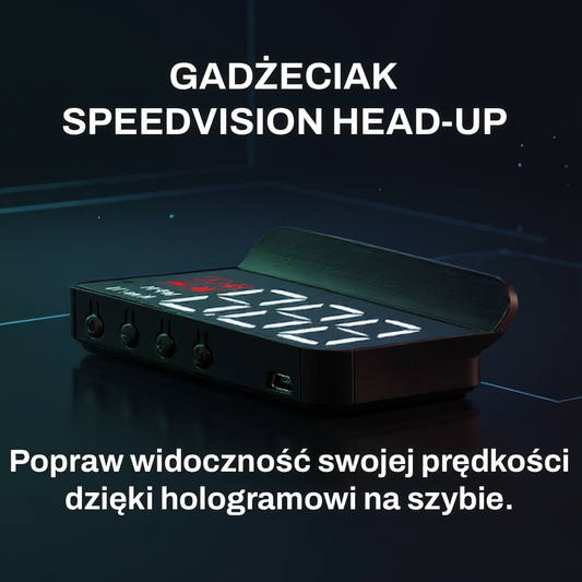 SpeedVision HeadUp – bo droga zasługuje na Twoją uwagę