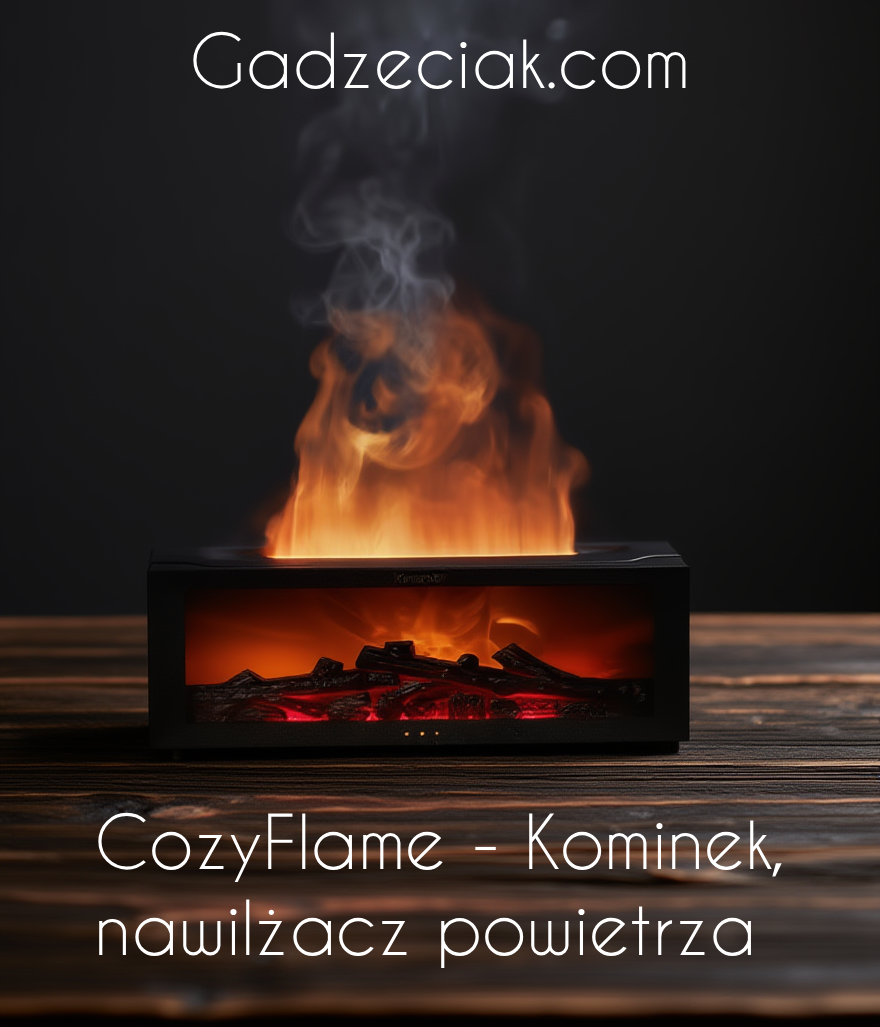 CozyFlame - Kominek, nawilżacz powietrza