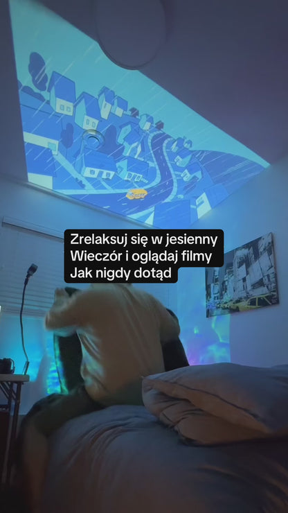 Gadżeciak - Projektor 4K, BlueTooth 5.4, WIFI 6, Android 11