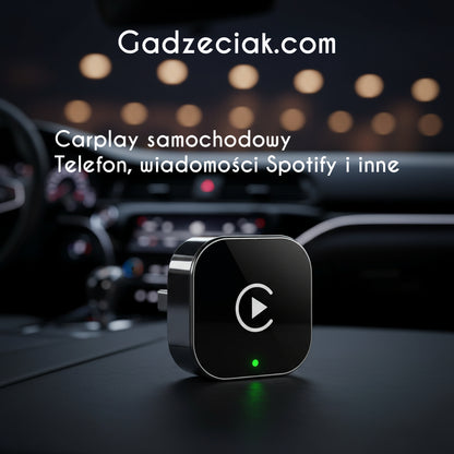 Gadzeciak.com - Carplay samochodowy Telefon, wiadomości Spotify i inne